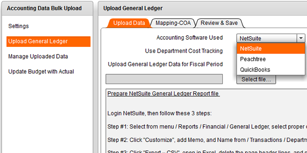 screenshot of AppComputing BudgetEngine